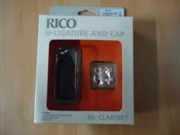 Rico H-Silver HCL1S Sib Klarnet Bek Bileziği ve Kapak Seti - Image 1