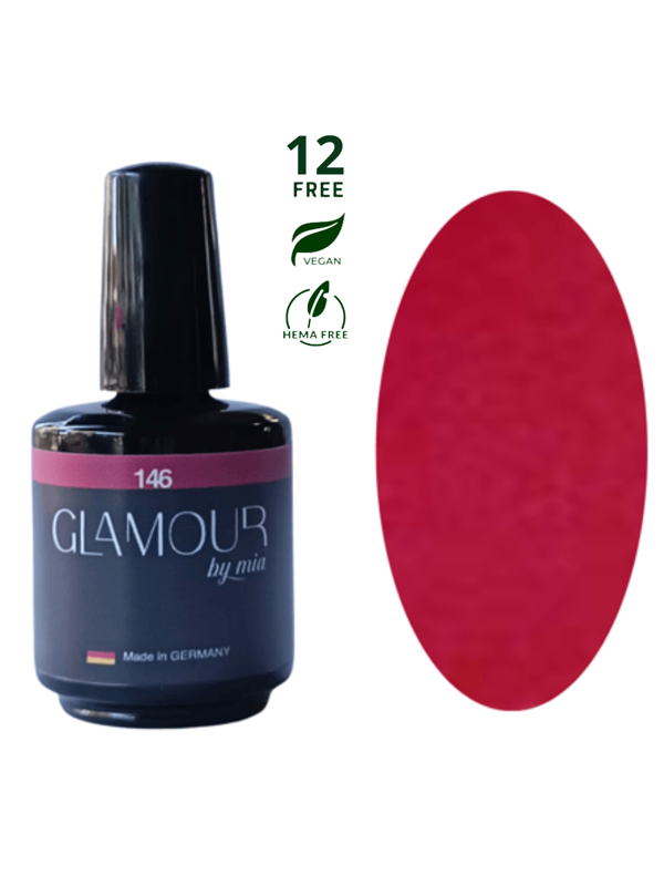 Glamour Kırmızı Kalıcı Oje 146 TPO FREE - Image 1
