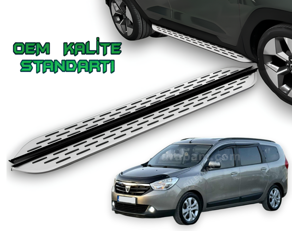 Dacia Lodgy 2012 2013 2014 2015 2016 2017 2018 2019 2020 2021 2022 Araca Özel Yan Basamak - Image 1