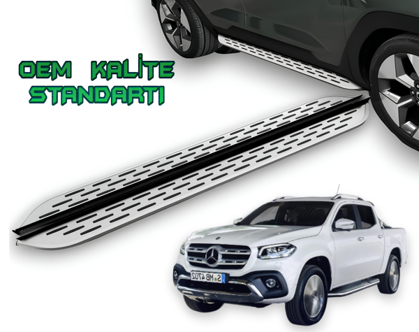 MERCEDES X CLASS 2017 2018 2019 2020 Araca Özel Yan Basamak - Image 1