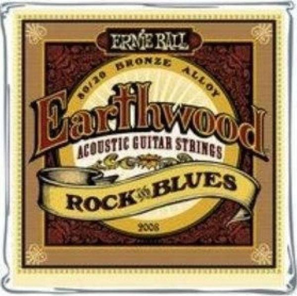 Ernie Ball P02008 Rock Blues 10-52 Akustik Gitar Teli - Image 1