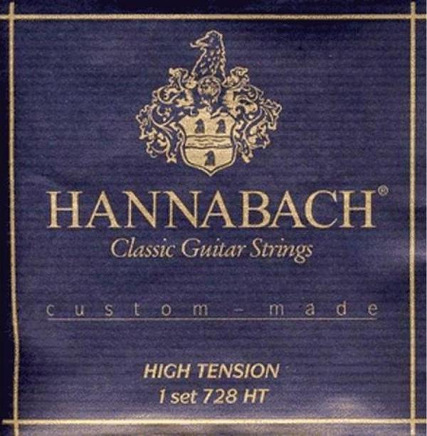 Hannabach 7288HT Custom Made High Tension Klasik Gitar Teli (3\'lü Treble Set - Image 1