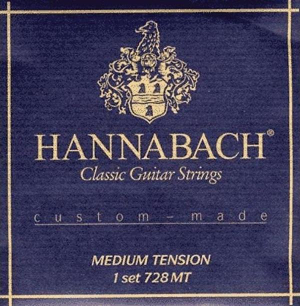 Hannabach 7288MT Custom Made Medium Tension Klasik Gitar Teli (3\'lü Treble Set - Image 1