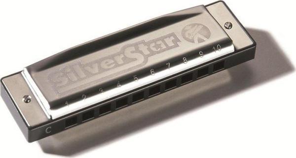 Hohner M5041167 Silver Star Box Small Si Bemol Majör Mızıka - Image 1