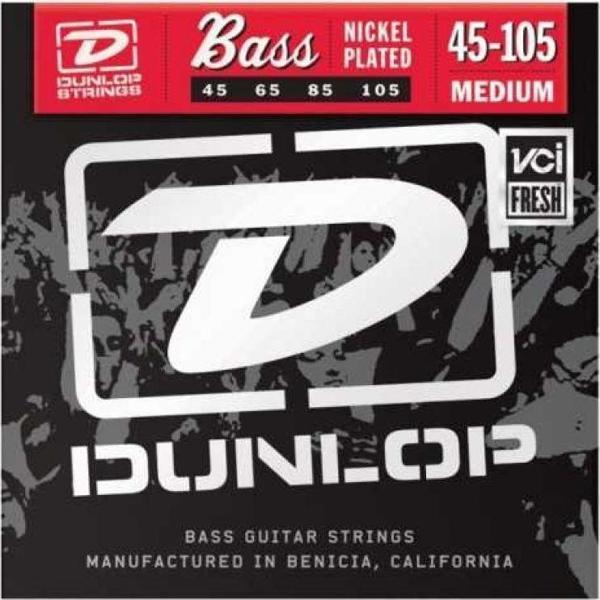 Jim Dunlop DBN45105 4 Telli Bas Gitar Teli (45-105) - Image 1
