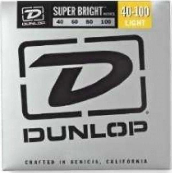 Jim Dunlop DBSBN40100 Nickel 4 Telli Bas Gitar Teli (40-100) - Image 1