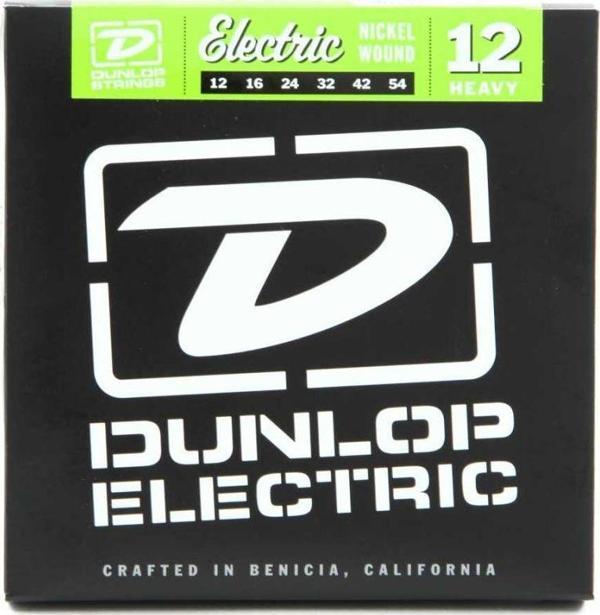 Jim Dunlop DEN1254 Nickel Wound Heavy Elektro Gitar Teli (12-54) - Image 1