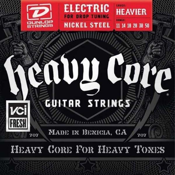 Jim Dunlop DHCN1150 Heavy Core Elektro Gitar Teli (11-50) - Image 1
