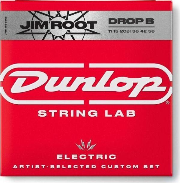 Jim Dunlop JRN1156DB Jim Root El Nkl 11/56 Takım Elektro Gitar Teli (drop B) - Image 1