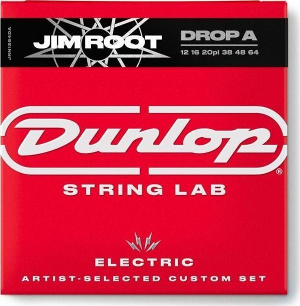 Jim Dunlop JRN1264DA Jim Root El Nkl 12/64 Takım Elektro Gitar Teli (Drop A) - Image 1