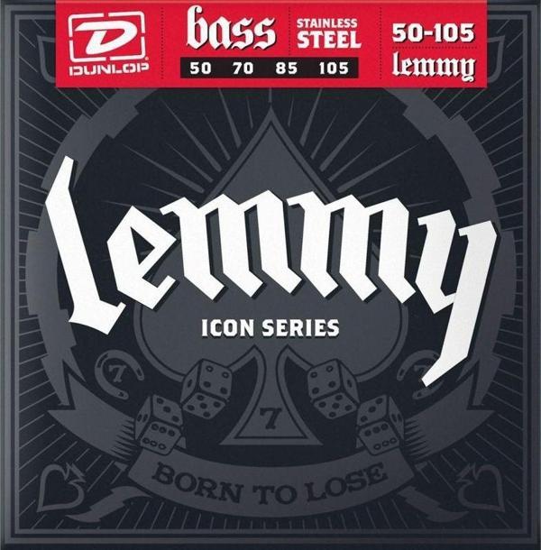 Jim Dunlop LKS50105 Lemmy Signature Bass Gitar Teli (50-105) - Image 1