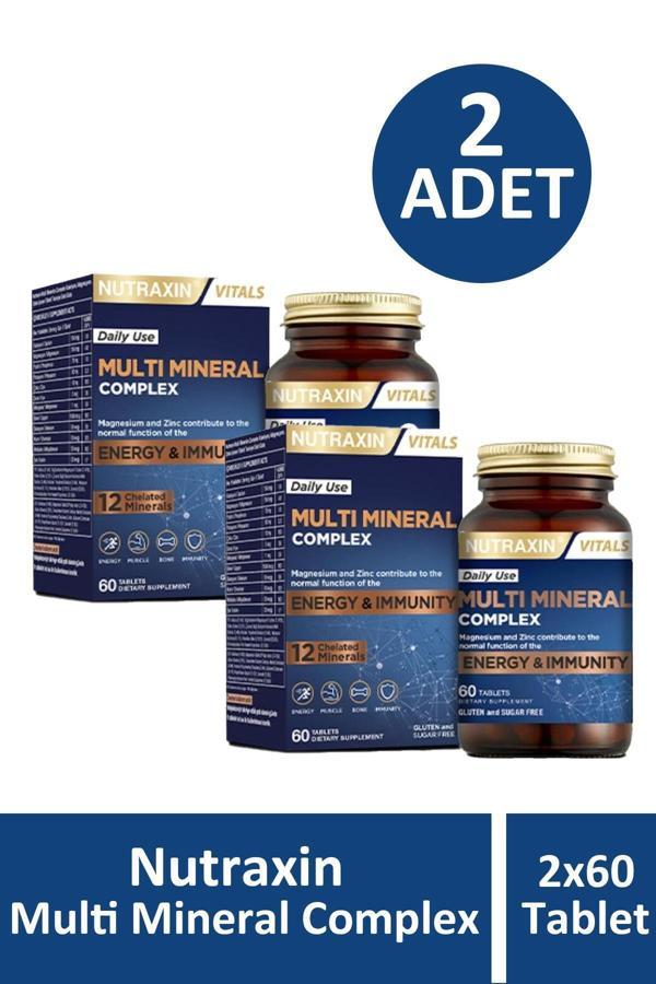 Multi Mineral Complex 60 Tablet 2 Adet - Image 1