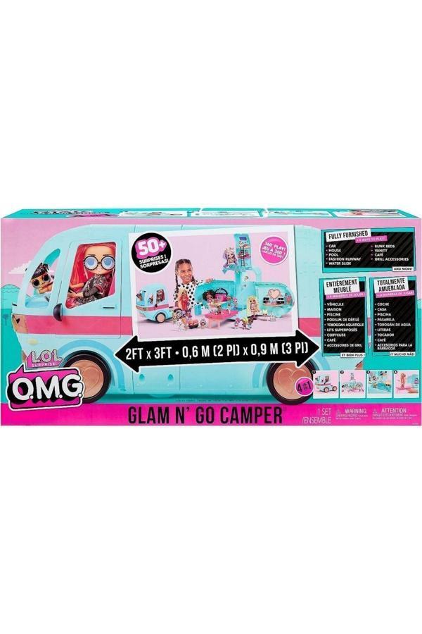 Giochi Presiozi Civciv Oyuncak L.O.L. Surprise Omg Glam N' Go Camper Moda Karavan 4 In 1 - Image 1