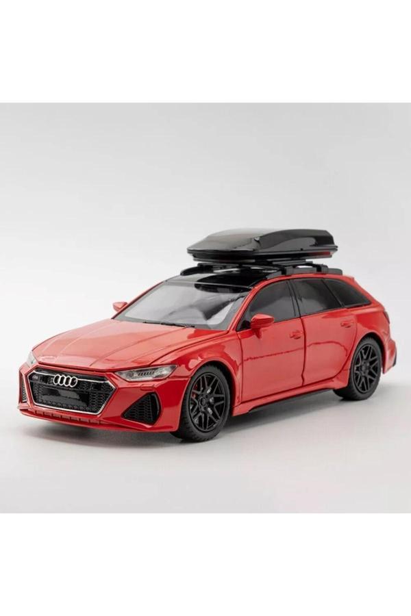 Scn Toys Audi Rs6 Araba Station Wagon 1:24 Diecast Metal Model Araba Koleksiyon Araba Sesli Işıklı 21Cm - Image 1