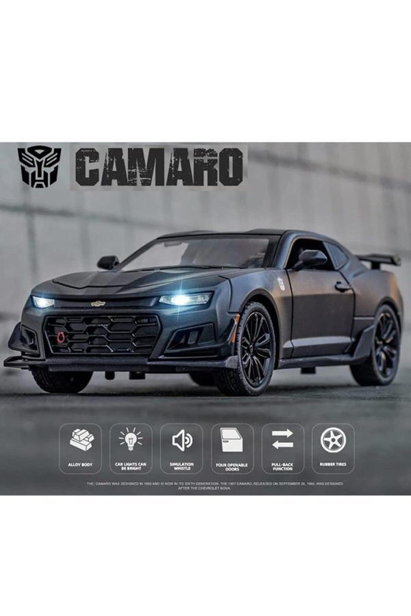 Sec Toys Chevrolet Camaro 1:24 Diecast Araba Işıklı Sesli Kapıları Açılır Chevrolet Camaro Diecast Araba - Image 1