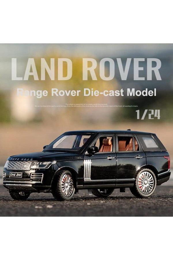 Scn Toys Range Rover Land Jip Tarzı Araba Diecast Model Araba 1:24 Siyah Range Rover Model Diecast Araba - Image 1