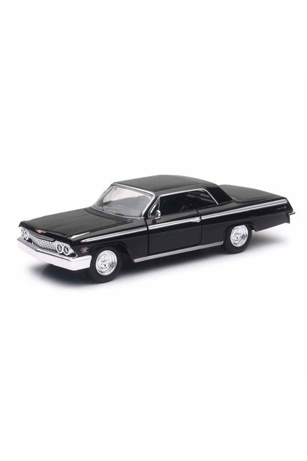 Scn Toys 1:24 Muscle Model Araba1962 Chevrolet Impala Ss Model Araba Metal Araba - Image 1