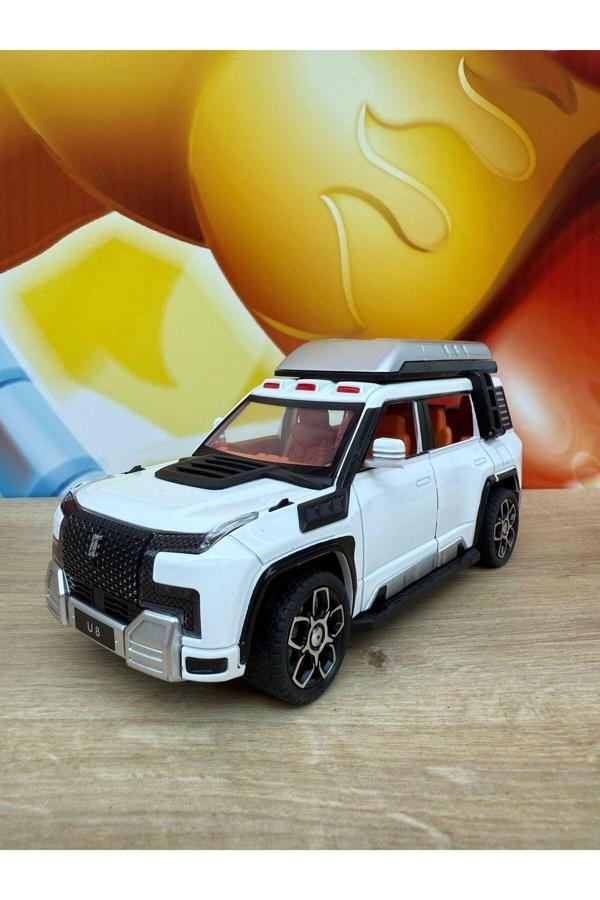Scn Toys 1:24 Byd Yangwang U8 Diecast Model Araba Byd Elektirikli Model Araba Sesli Işıklı Açılan Kapılar - Image 1