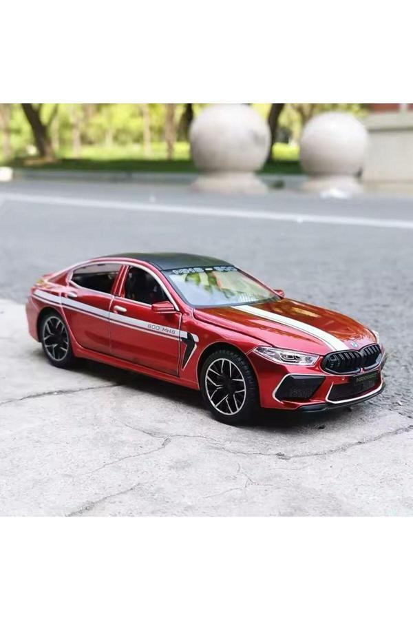 Scn Toys 1:24 Bmw M8 Diecast Araba Kapılar Bagaj Kaput Açılır Bmw M8 Manhart - Image 1