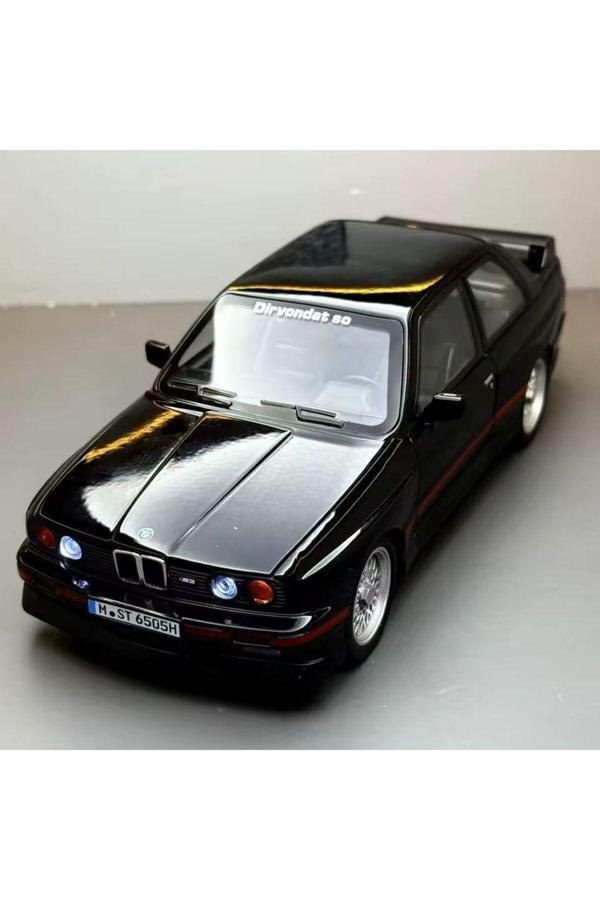 Scn Toys New 1988 Bmw M3 (E30) Red 1:24 Ölçek Siyah Bmw E30 Diecast Araba Açılan Kaput Bagaj - Image 1