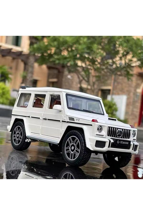 Sec Toys Mercedes Benz Brabus G 63 Jip Diecast Koleksiyon Araba Mercedes G63 Jip 1:24 Kapılar Açılır - Image 1