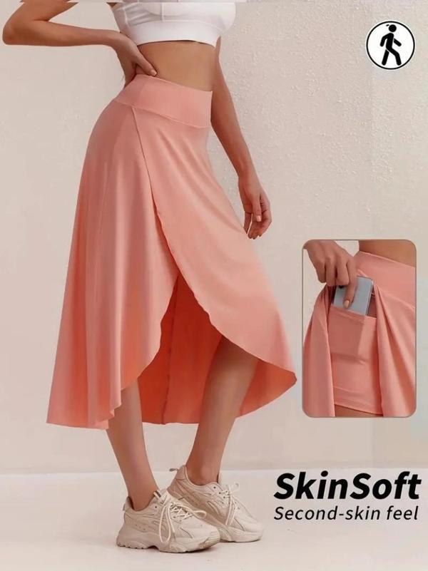 MDB Kadın Cep Detay Taytlı Sandy Etek - Image 1