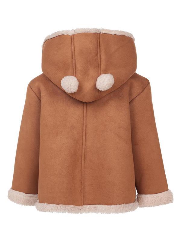Civil Girls 2-5 Yaş Mont - Kahverengi 5-6 Yaş - Image 1