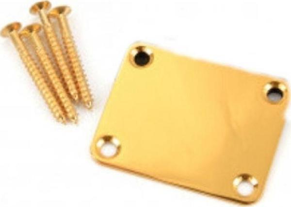 Dr Parts NP1/GD  Neck Attachment Plate (Gold) - Image 1