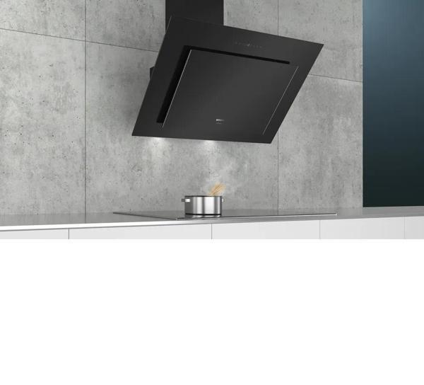 LC98KLR62S Duvar Tipi Davlumbaz 90 cm Siyah Cam - Image 1