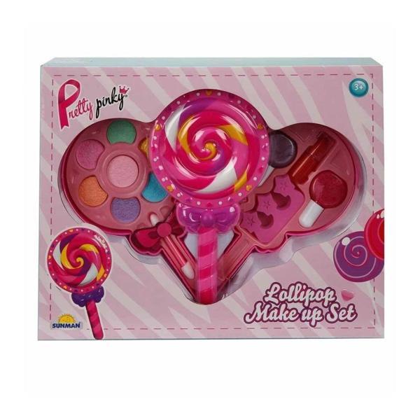 BFS Nessiworld 2598 Lolipop Şekilli 2 Katlı Makyaj Güzellik Seti - Image 1