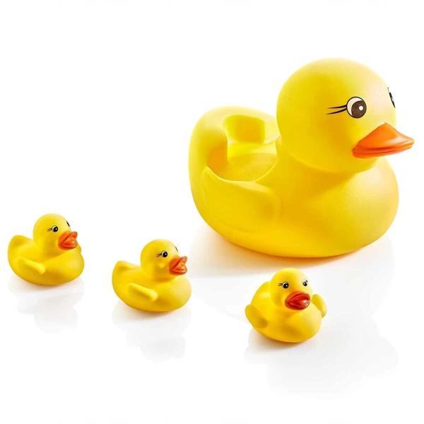 BFS   Oppla Sevimli Vinil Ördek Ailesi Banyo Oyuncakları - Image 1