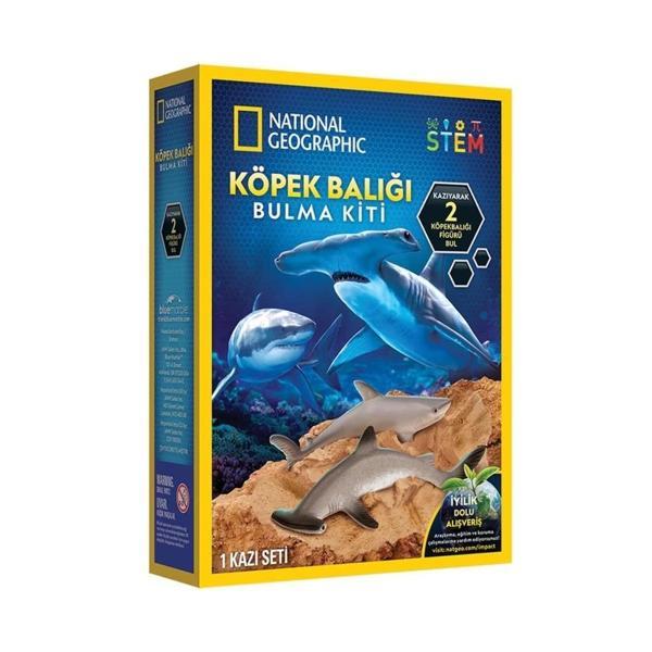 BFS   NAT07002 National Geographic Köpek Balığı Bulma Kiti - TRHAMSHDIG +6 yaş - Image 1
