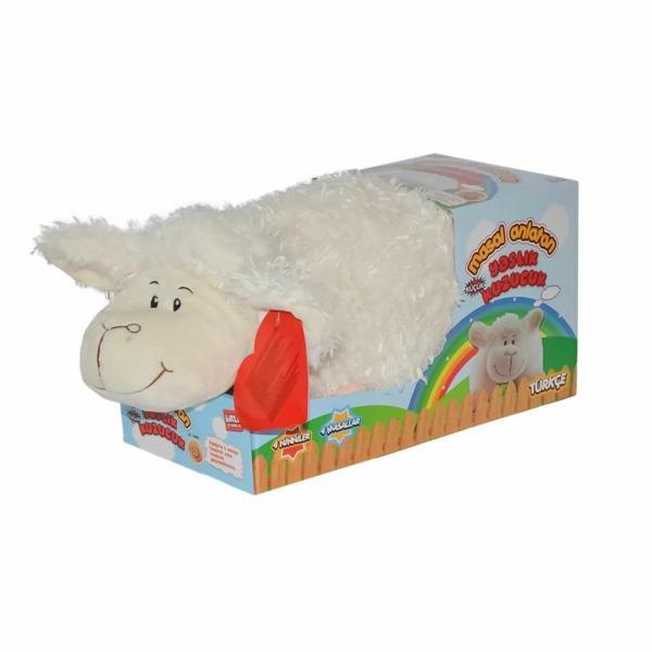 BFS  X1703634-18 Türkçe Masal Anlatan Yastık Kuzucuk -Birliktoys - Image 1