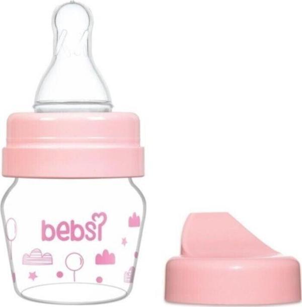 Bebsi Mini Alıştırma Bardağı Seti Pp 30 ml - Pembe - Image 1