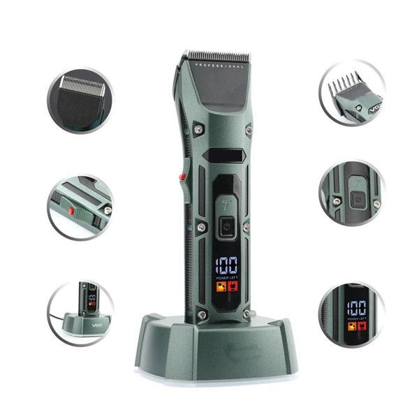 Büro Personeli Bakımı için Şarjlı Profesyonel Saç Sakal Traş Makinesi - Image 1
