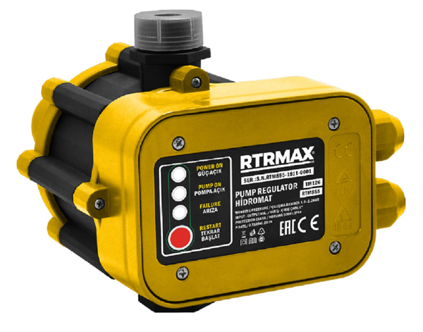 RTRMAX HİDROMAT 1.5 - 2.2 BAR 1'' DOKUNMATİK - Image 1
