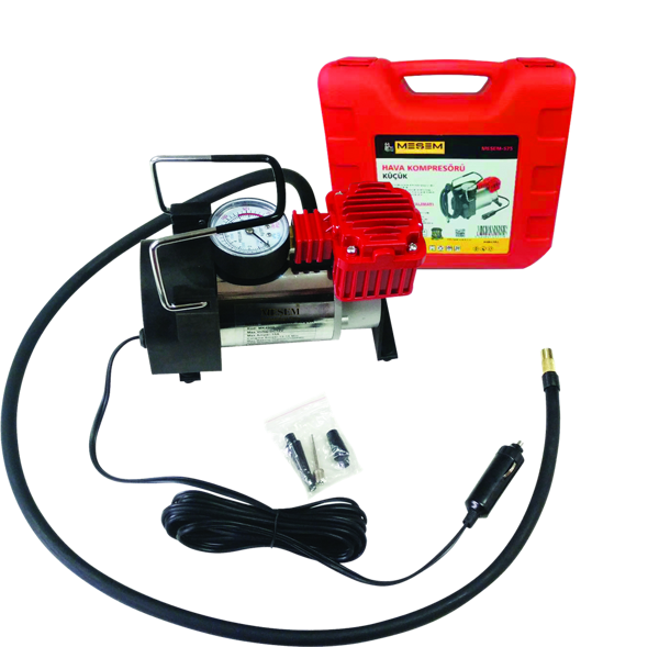MEŞEM KÜÇÜK HAVA KOMPRESÖRÜ 12 V 1 PİSTON 575 - Image 1