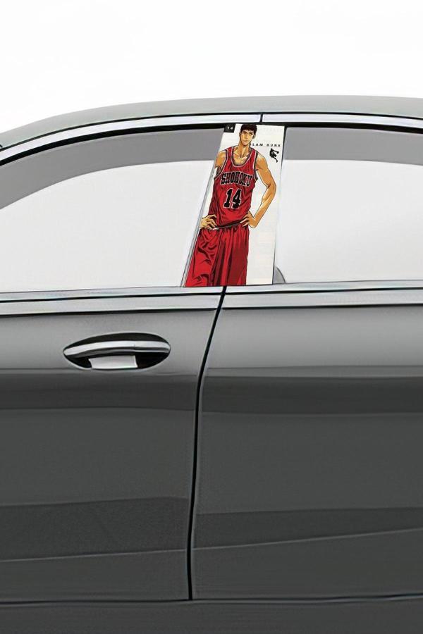 Araç Kapı Direk Kaplama Folyosu Desenli (Sağ Sol Takım) (2 Adet) - 22x50 Cm - Image 1