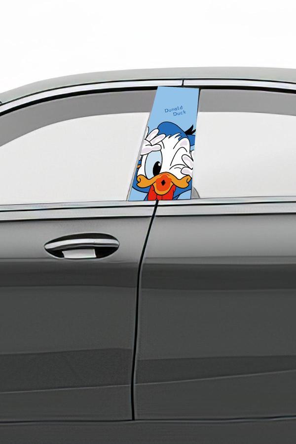 Araç Kapı Direk Kaplama Folyosu Desenli (Sağ Sol Takım) (2 Adet) - 22x50 Cm - Image 1