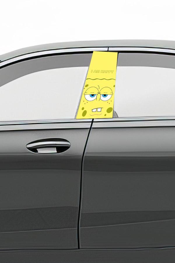 Araç Kapı Direk Kaplama Folyosu Desenli (Sağ Sol Takım) (2 Adet) - 22x50 Cm - Image 1