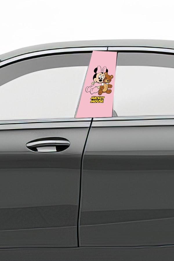 Araç Kapı Direk Kaplama Folyosu Desenli (Sağ Sol Takım) (2 Adet) - 22x50 Cm - Image 1