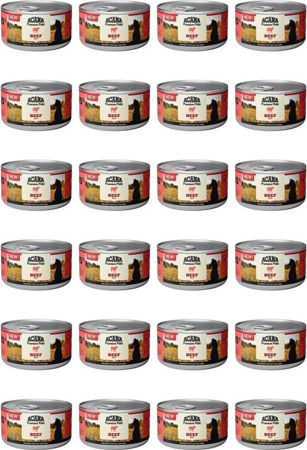 Acana Premium Pate (Ezme) Sığır Etli Kedi Konservesi 85 Gr X 24 Adet - Image 1