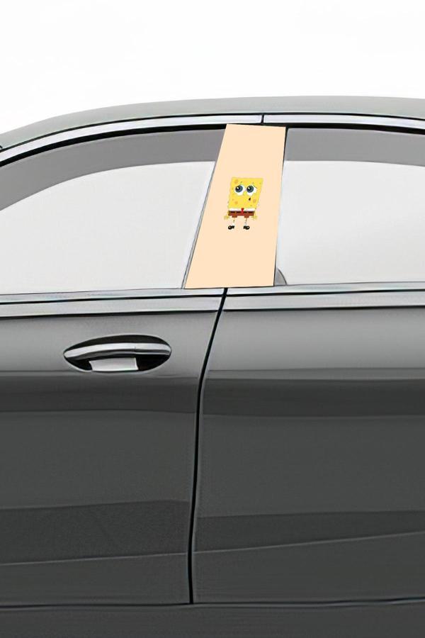 Araç Kapı Direk Kaplama Folyosu Desenli (sağ Sol Takım) (2 Adet) - 22x50 Cm - Image 1