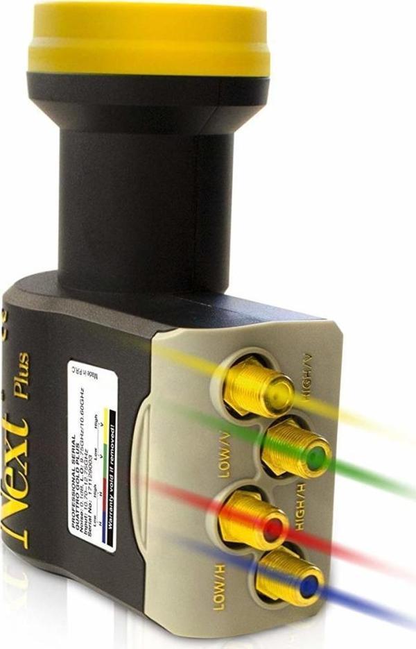 Next YE-777 Gold Plus Quattro Santral Multiswitch LNB - Image 1