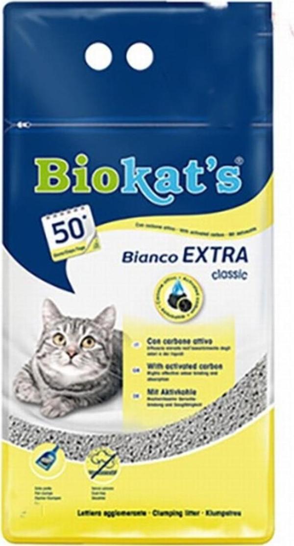 Biokat's Bianco Extra Bentonit Kedi Kumu 10 Lt - Image 1