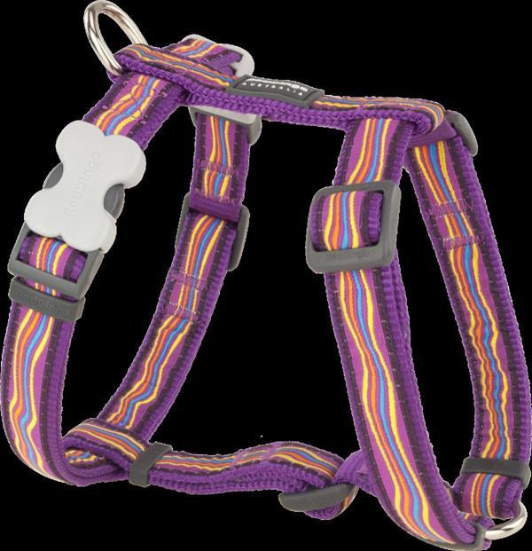 Reddingo Dreamstream Desenli Mor Köpek Göğüs Tasması S /15mm - Image 1