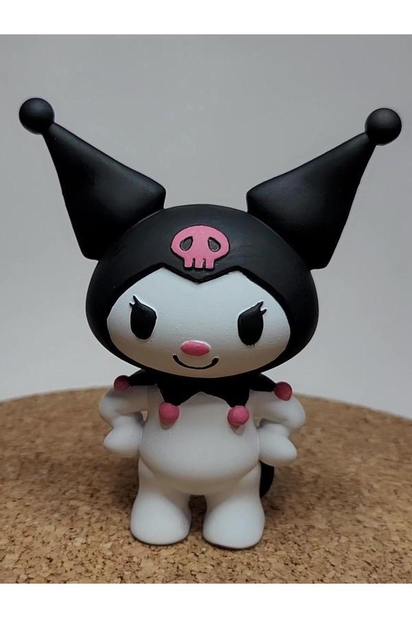 Üç Boyutlu Haller Kuromi Bebek Figürü - Image 1