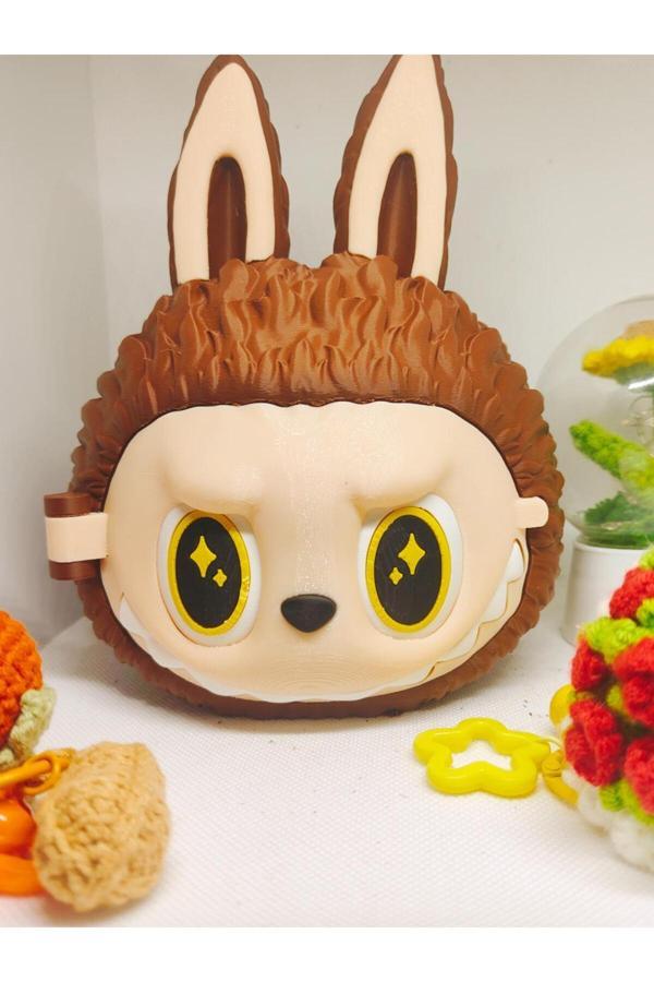 Üç Boyutlu Haller Labubu Anahtar Kutusu Saklama Kutusu - Image 1