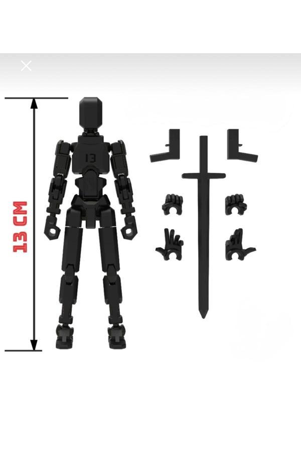 Üç Boyutlu Haller Dummy 13 Robot Eklemleri Hareketli Figür Oyuncak - Image 1