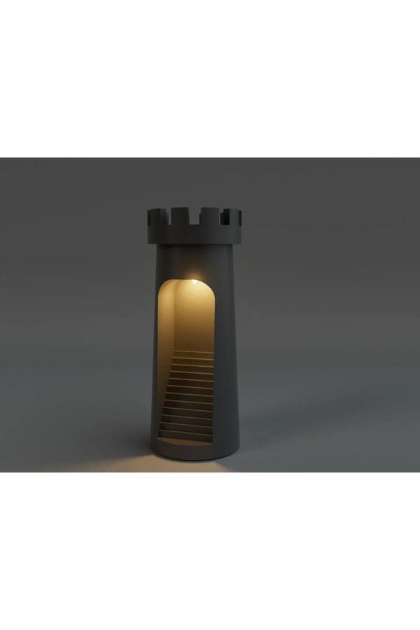 Üç Boyutlu Haller Kale Suru Şeklinde Gece Lambası - Image 1